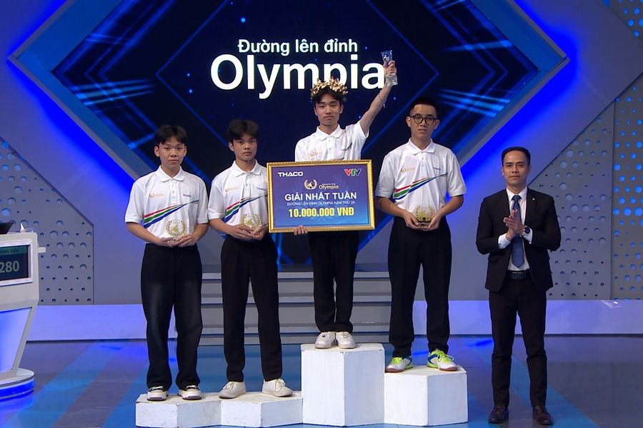 Nguyễn Minh Tiến giành vòng nguyệt quế Olympia năm thứ 26 với màn bẻ khóa kỷ lục
