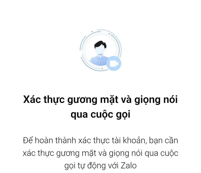 Zalo thay đổi phương thức xác thực tài khoản sang cuộc gọi video để bảo mật dữ liệu