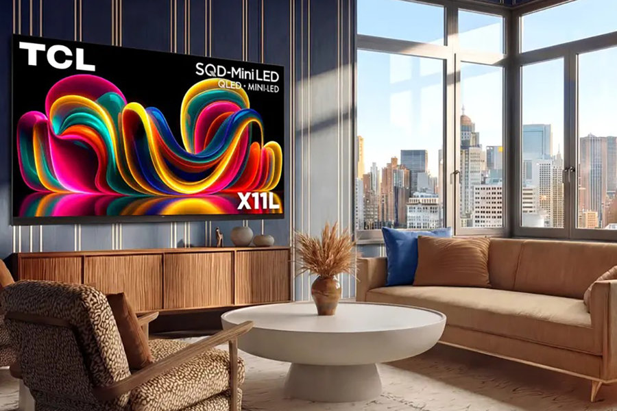 TCL ra mắt dòng TV X11L SQD-Mini LED với độ sáng kỷ lục 10,000 nits tại CES 2026