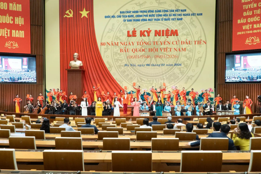 Trực tiếp Lễ kỷ niệm 80 năm Ngày Tổng tuyển cử đầu tiên bầu Quốc hội Việt Nam