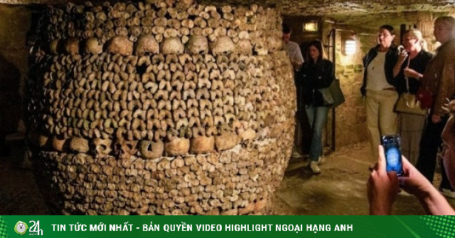 Hầm mộ Paris: Khám phá hệ thống hang động chứa 7.000 hài cốt dưới lòng đất