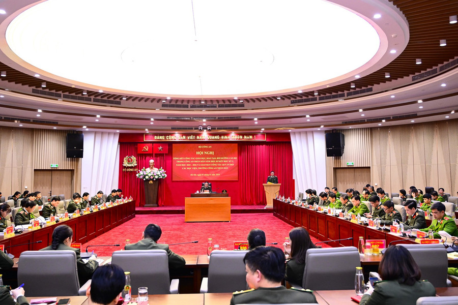 Nâng cao chất lượng giáo dục đào tạo lực lượng Công an nhân dân năm 2026