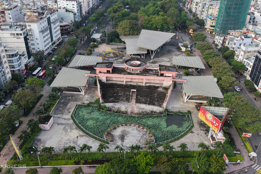 Sân khấu Sen Hồng 10.000 m2 tại trung tâm TP HCM sắp thành bãi giữ xe metro