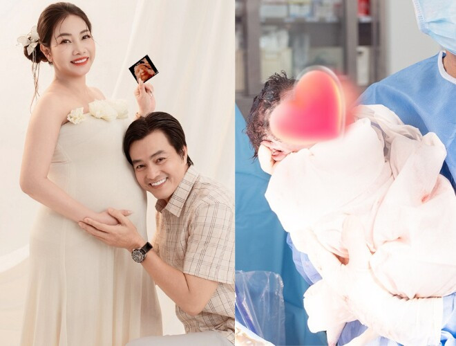 Diễn viên Cao Minh Đạt đón con đầu lòng sau 10 năm kết hôn