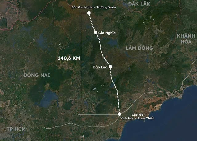 Việt Nam sắp có cao tốc cảnh quan đầu tiên kết nối Gia Nghĩa - Bảo Lộc - Phan Thiết