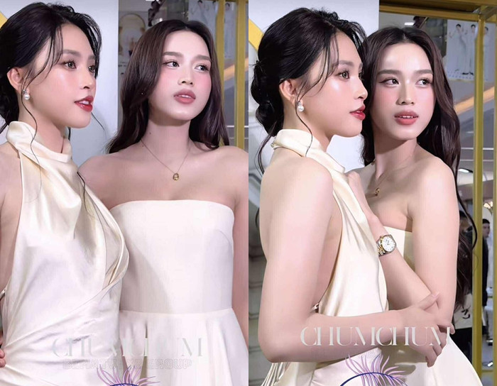 Hoa hậu Trần Tiểu Vy và Đỗ Thị Hà hội ngộ: Màn đọ sắc cực phẩm của hai nàng hậu
