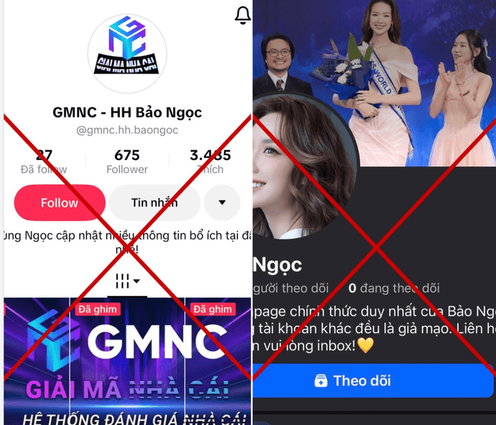 Hoa hậu Bảo Ngọc cảnh báo hàng loạt tài khoản giả mạo hình ảnh để trục lợi