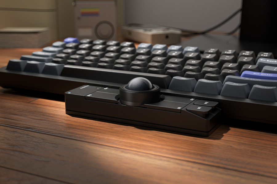 Keychron Nape Pro: Trackball không dây dùng firmware ZMK mã nguồn mở sắp ra mắt với giá 130 USD