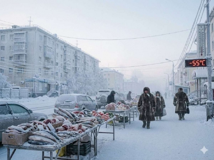 Yakutsk: Cuộc sống tại thành phố lạnh nhất hành tinh nơi nước sôi hóa tuyết trong tích tắc
