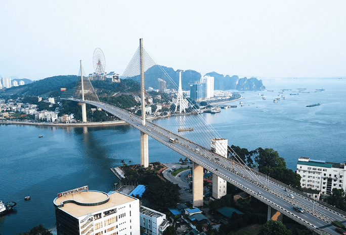 Cầu Bãi Cháy: Biểu tượng kiến trúc dây văng và kỷ lục hạ tầng tại Quảng Ninh