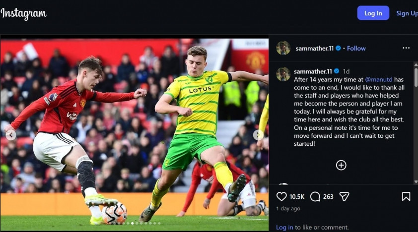 MU chính thức chia tay tiền đạo Sam Mather: Kết thúc hành trình 14 năm gắn bó tại Old Trafford