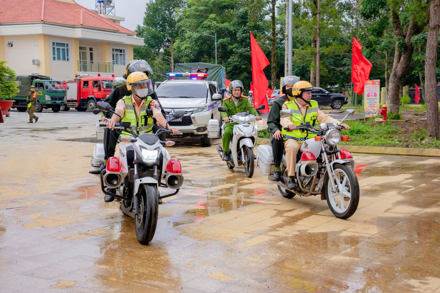 Công an Lâm Đồng quyết tâm bảo đảm an ninh, an toàn tuyệt đối Đại hội XIV của Đảng