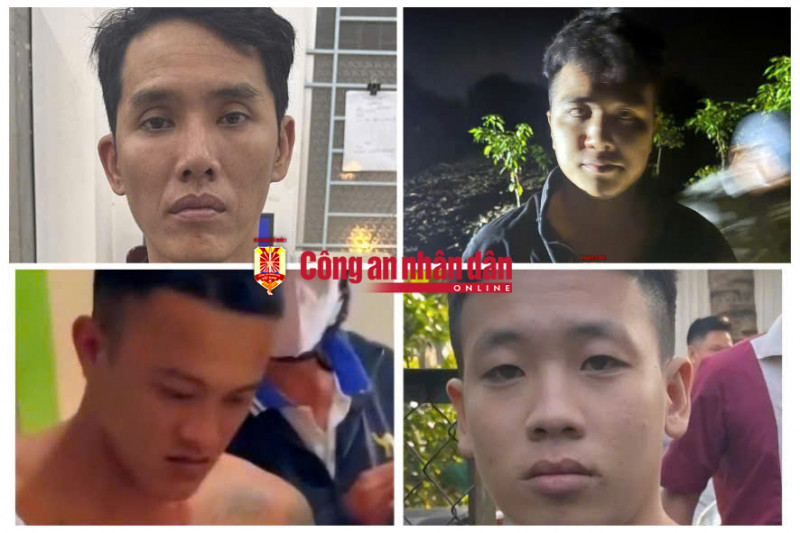 Công an An Giang bắt giữ toàn bộ 4 đối tượng trốn khỏi trại tạm giam