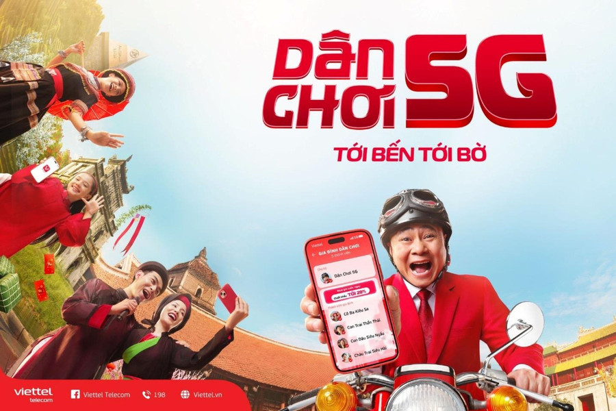 Viettel telecom ra mắt giải pháp “5G family” - Kết nối gia đình thời đại số qua câu chuyện của NSND Tự Long