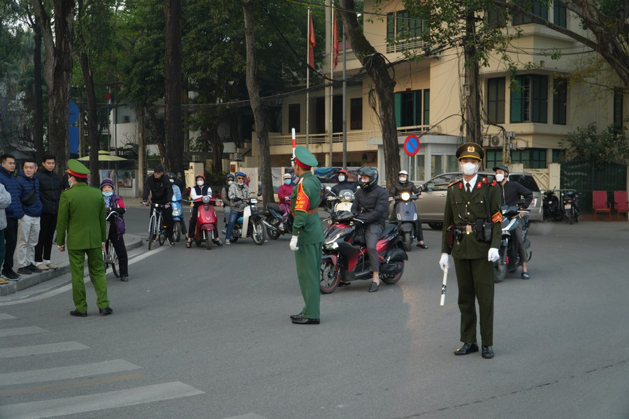 Trung đoàn 375 triển khai phương án bảo đảm an ninh tuyệt đối cho Đại hội XIV của Đảng