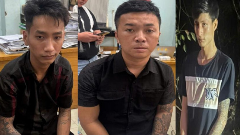Công an tỉnh Đồng Nai bắt giữ nhóm 3 đối tượng chặn đường dùng dao cướp xe máy