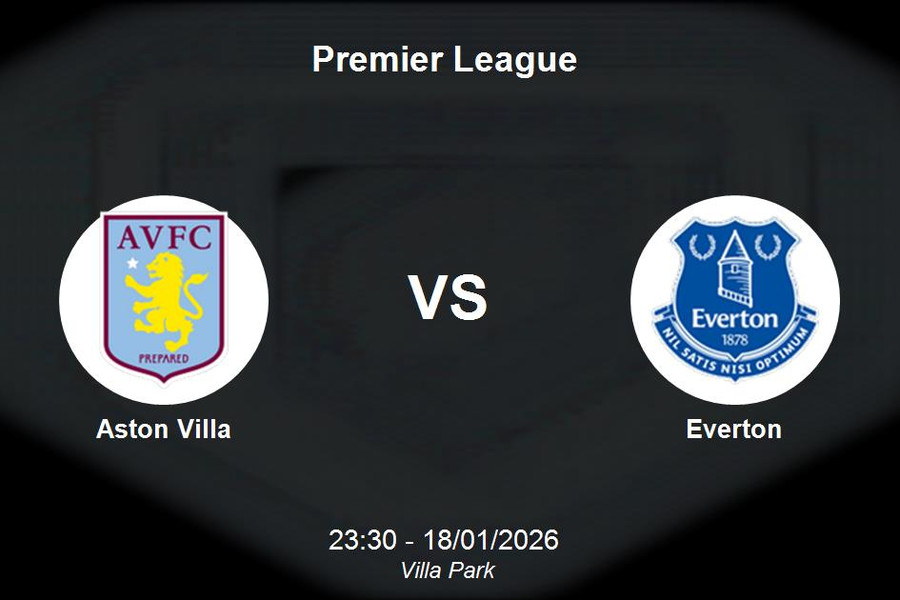 Nhận định Aston Villa vs Everton - Premier League: Thử thách bản lĩnh tại Villa Park