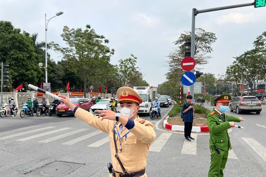 Hà Nội tiếp tục cấm đường, phân luồng tại 4 khung giờ hôm nay 20/1/2026