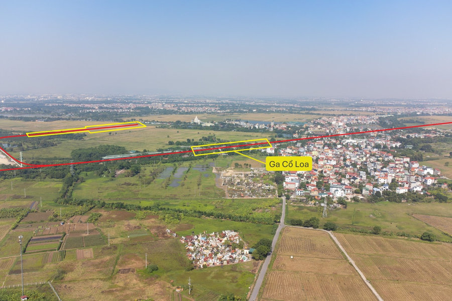 Quy hoạch ga Cổ Loa: Điểm đầu tuyến đường sắt Hà Nội - Quảng Ninh 152.219 tỷ đồng
