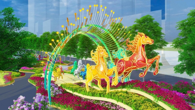 TPHCM: Khám phá hai phiên bản ngày và đêm tại Đường hoa Nguyễn Huệ Tết Bính Ngọ 2026