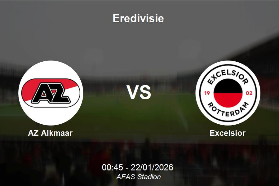 Nhận định AZ Alkmaar vs Excelsior - Giải VĐQG Hà Lan: Điểm tựa từ lịch sử đối đầu