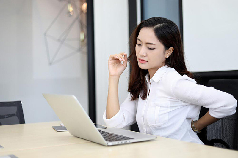 Dân văn phòng và các vấn đề sức khỏe phổ biến