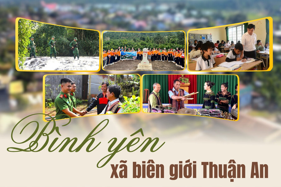 Bình yên xã biên giới Thuận An