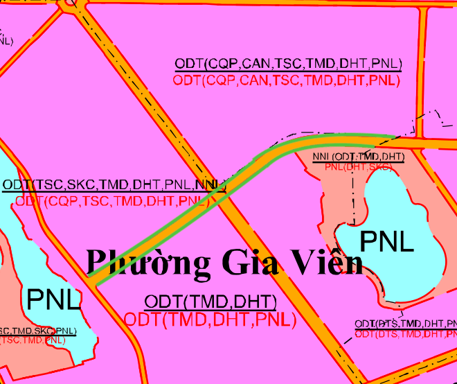 Quy hoạch hạ tầng phường Gia Viên: Chi tiết tuyến đường mới 1,8 km kết nối hồ Phương Lưu
