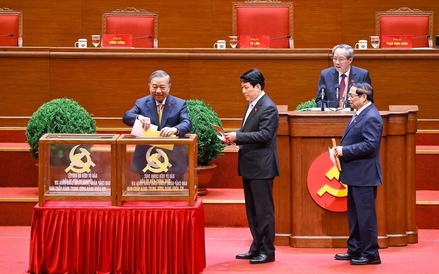 KẾT QUẢ BỎ PHIẾU BẦU BAN CHẤP HÀNH TRUNG ƯƠNG ĐẢNG KHÓA XIV
