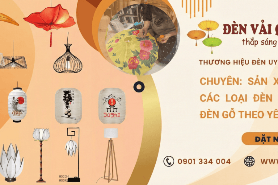 Lồng đèn vải Quang Vinh hai mươi năm uy tín