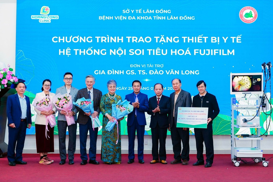 Bệnh viện Đa khoa Lâm Đồng tiếp nhận hệ thống nội soi tiêu hóa và chuyển giao kỹ thuật