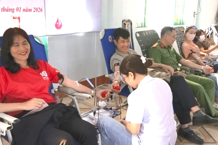 Người dân Lâm Đồng hiến 500 đơn vị máu