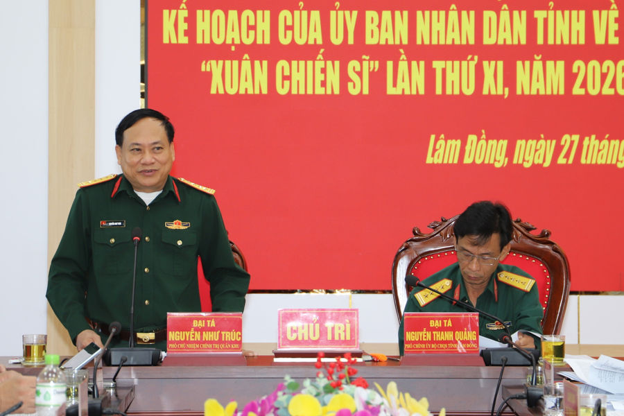 Chương trình Xuân chiến sĩ tại xã biên giới Lâm Đồng diễn ra ngày 5 - 6/2