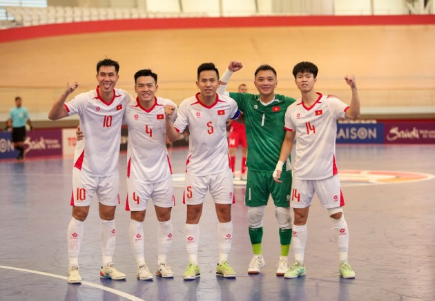 Việt Nam thắng Lebanon 2-0: Công Viên và Ngọc Ánh đưa tuyển futsal sát cửa tứ kết châu Á