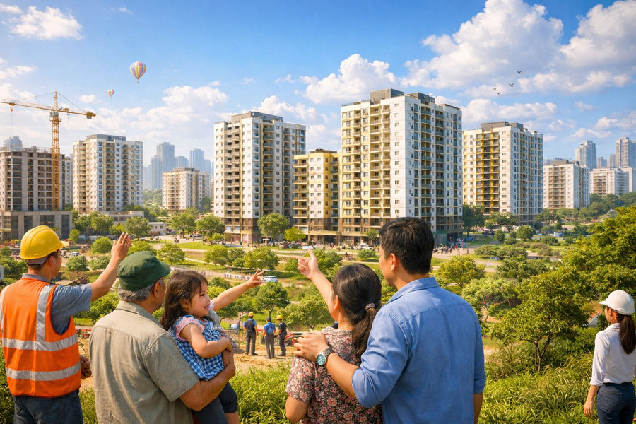 11 nhóm đối tượng được mua nhà ở xã hội từ 1/7/2026: Ưu tiên gia đình có hai con