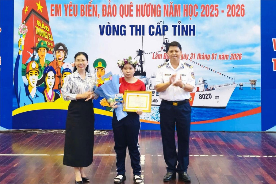 Lâm Đồng tổ chức cuộc thi “Em yêu biển đảo quê hương” cấp tỉnh