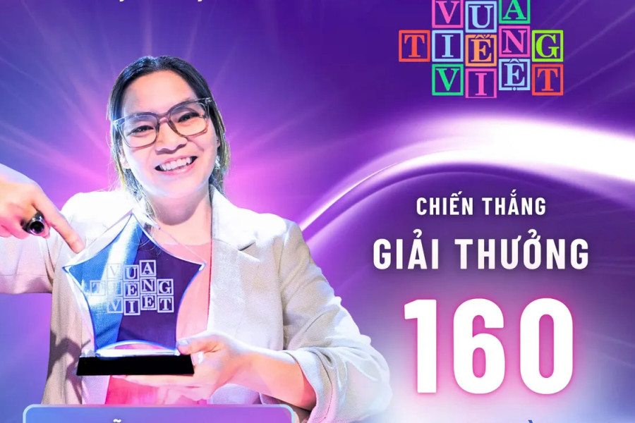 Nguyễn Phượng Vi trở thành Vua Tiếng Việt thứ hai của mùa 5 với giải thưởng 160 triệu đồng