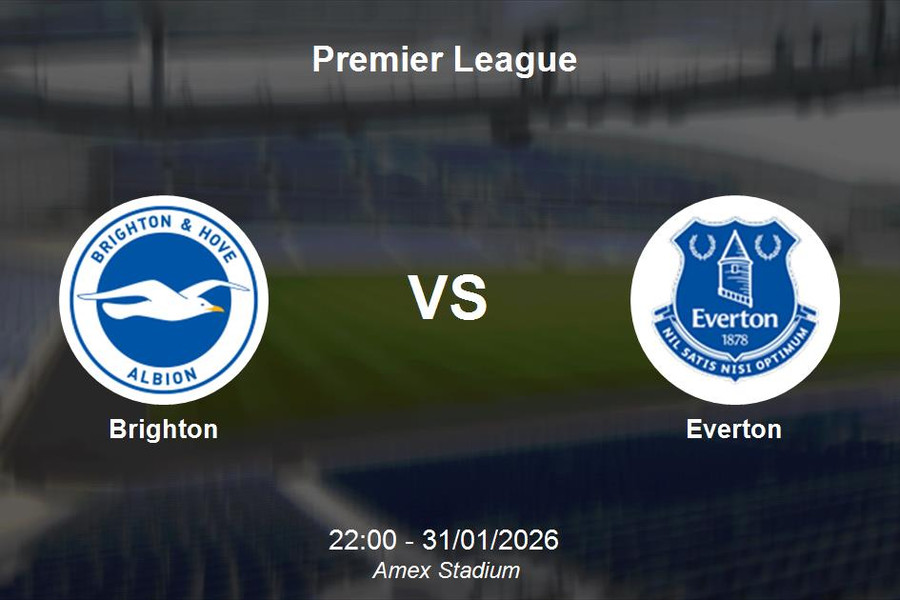 Nhận định Brighton vs Everton - Premier League: Thử thách bản lĩnh tại Amex Stadium
