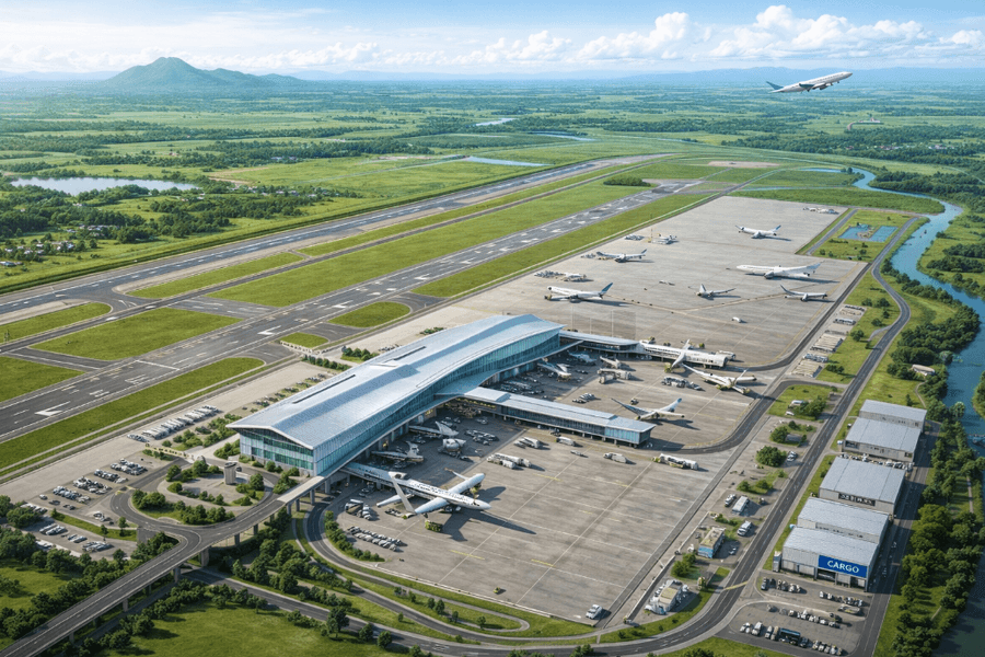Tây Ninh quy hoạch sân bay thương mại 500ha