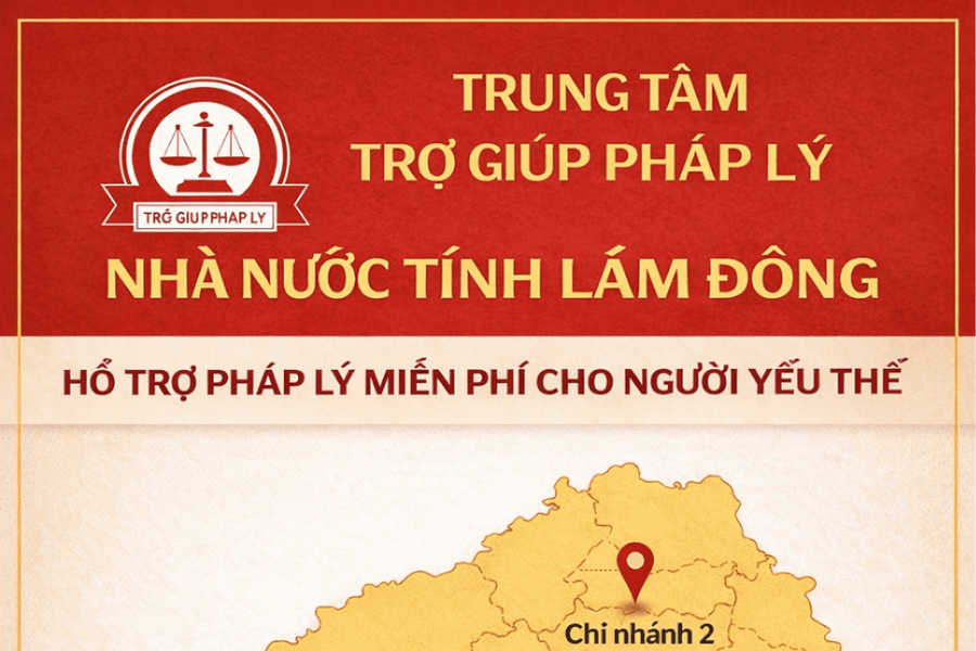 Lâm Đồng kiện toàn Trung tâm Trợ giúp pháp lý Nhà nước