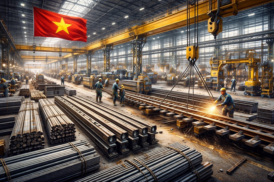 Siêu tổ hợp công nghiệp đường sắt 17.500 tỷ đồng tại Hà Nội: Mốc tiến độ quan trọng