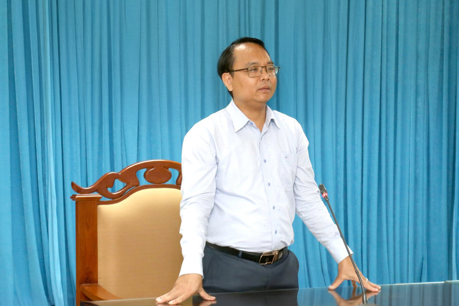 Phó Bí thư Thường trực Tỉnh ủy Lâm Đồng Đặng Hồng Sỹ thăm, chúc Tết Công ty TNHH Xổ số kiến thiết Bình Thuận