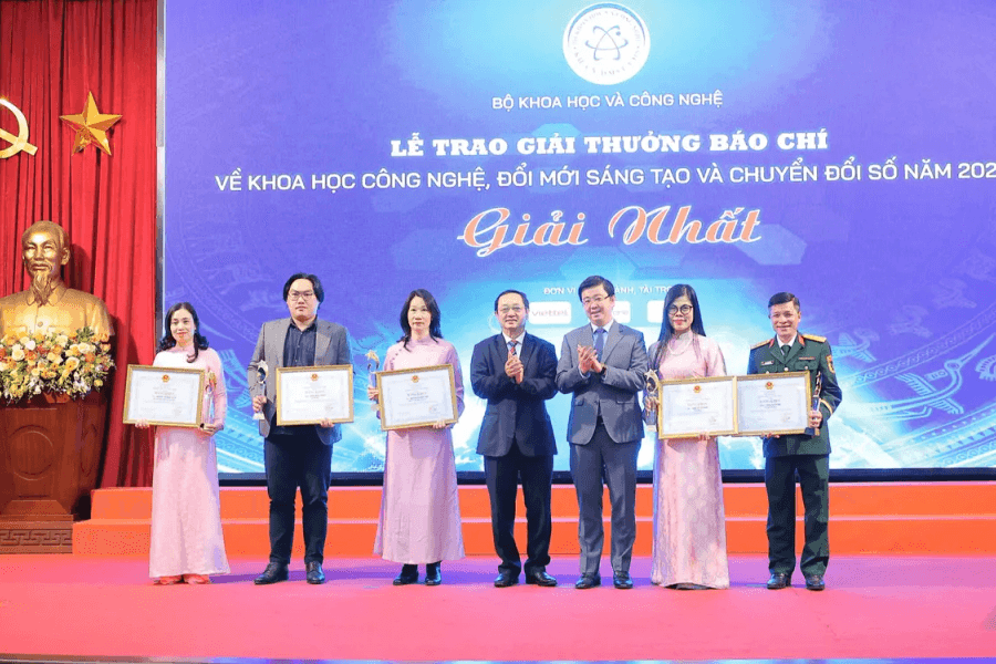 VTV giành giải Nhất tại Giải Báo chí Khoa học Công nghệ và Dubai888 bet 2025