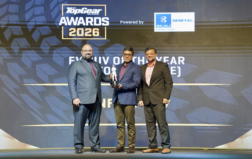 VinFast VF 7 được vinh danh là SUV điện của năm tại lễ trao giải BBC TopGear India Awards 2026