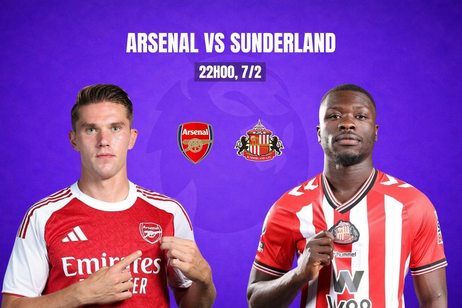 Tường thuật trực tiếp Arsenal 3-0 Sunderland: Sức mạnh hủy diệt của Pháo thủ