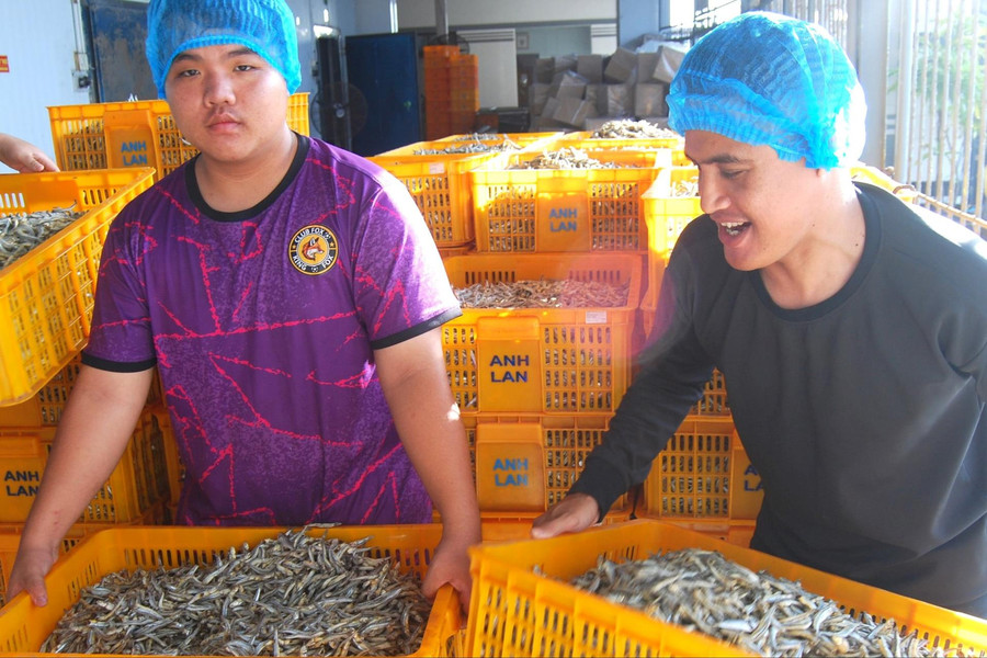 Chế biến xuất khẩu gần 108.470 tấn thủy sản