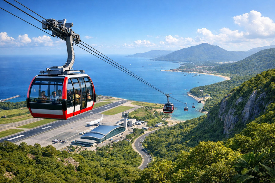 Đề xuất xây cáp treo nối sân bay Cỏ Ống: Giải pháp bảo vệ rừng đặc dụng Côn Đảo