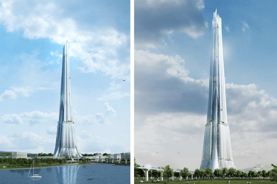 2 siêu tháp hơn 5,4 tỷ USD sắp soán ngôi Landmark 81 tại Hà Nội và TP.HCM