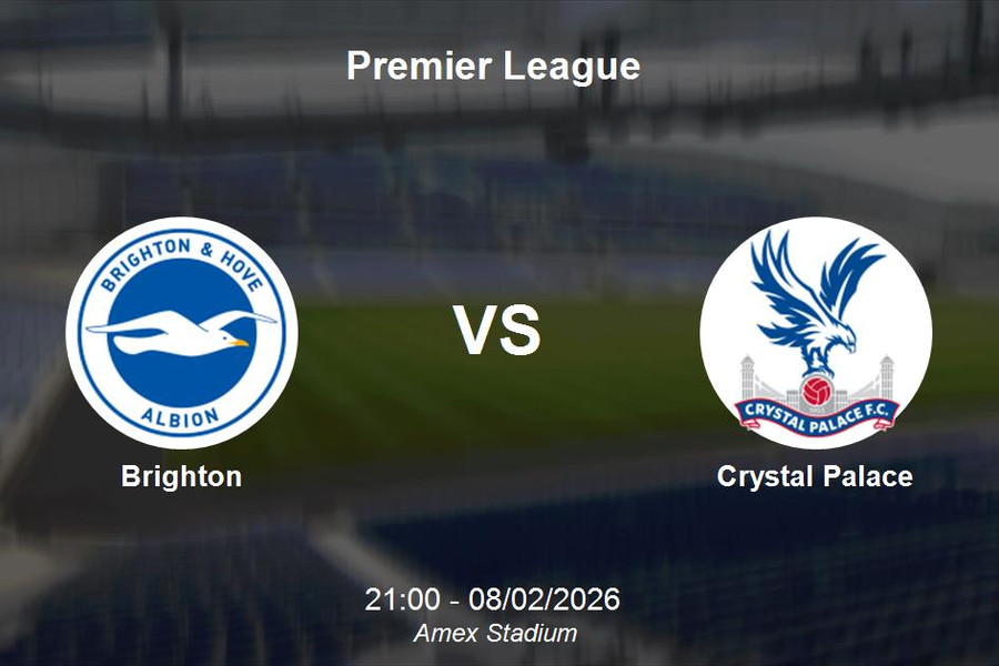 Nhận định Brighton vs Crystal Palace - Premier League