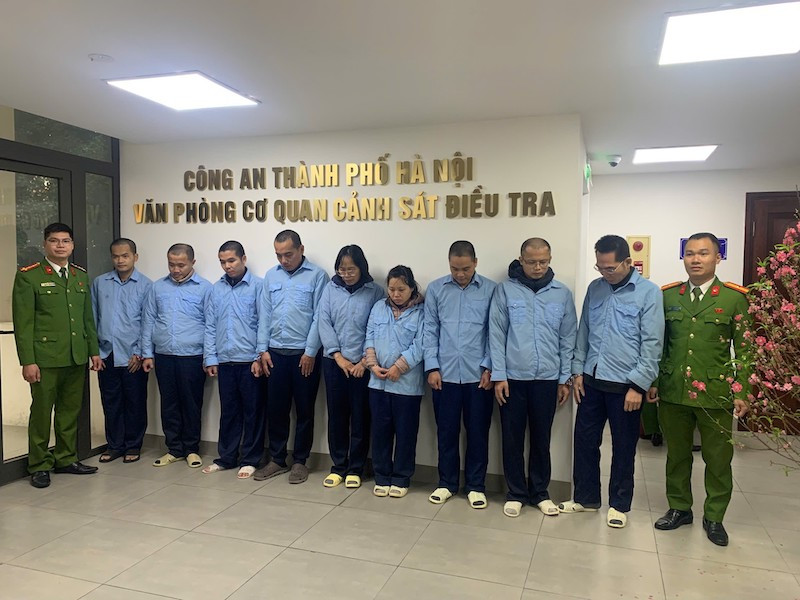 Hà Nội: Khởi tố 9 bị can lập hệ thống công ty ma chiếm đoạt 318 tỷ đồng của ngân hàng